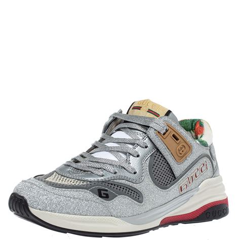 gucci planet sneakers silver|gucci ultrapace sneakers.